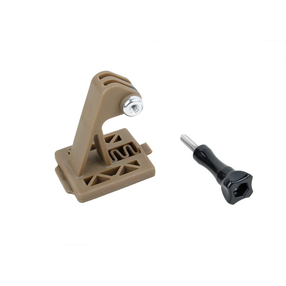 

Action Camera Helmet Selfie Connect Clip Clamp Mount For Gopro Hero 5 for Go pro 5 4 3 SJCAM SJ4000 Xiaomi Yi 4K Eken h9