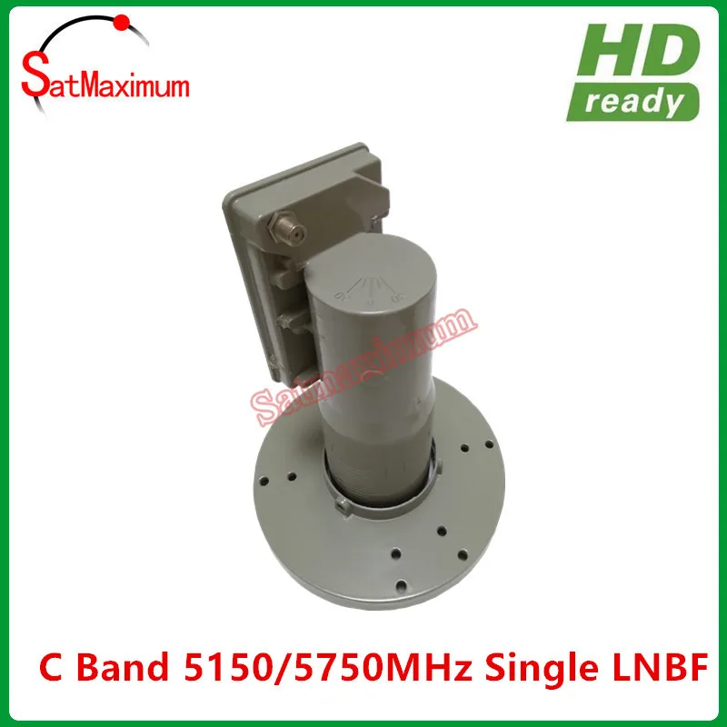 

Satellite LNB Dual LO 5150/5750 MHz C band Single Output One Cable Solution LNBF