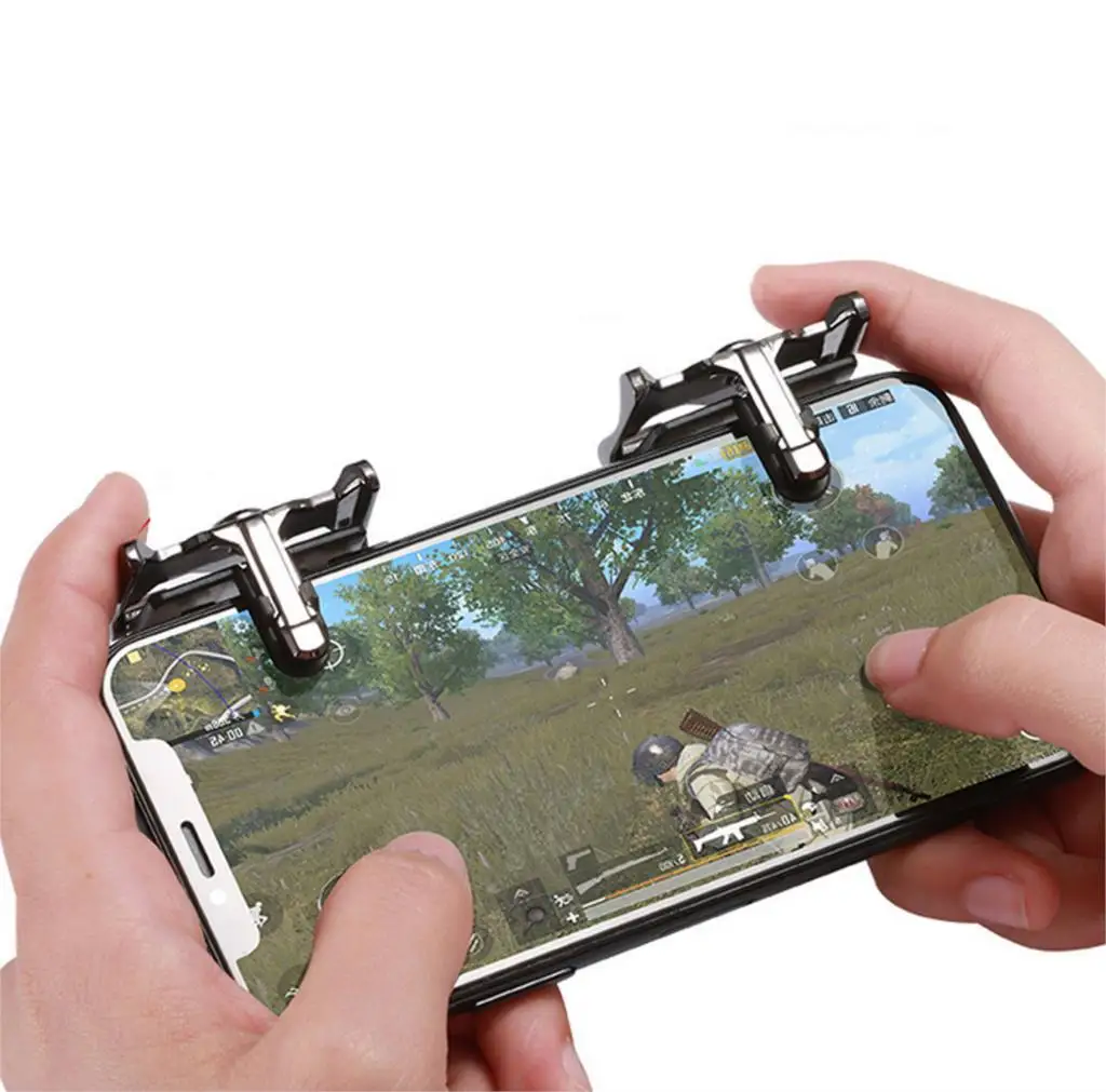 CJ06 PUBG контроллер шутер металлический pubg мобильный L1 R1 Кнопка смартфон джойстик