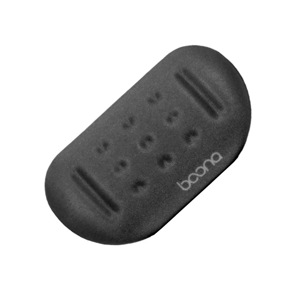  Boona Memory Foam Micro Fiber Massage Hole Keyboard Pad & Mouse Pad Comfortable Lightweight Support