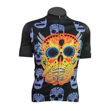 Bike jerseys Cycling equipment New Mens Cycling Jersey Comfortable Bike/Bicycle Motorcycle Apparels Skull Alien Sports Wear Mult