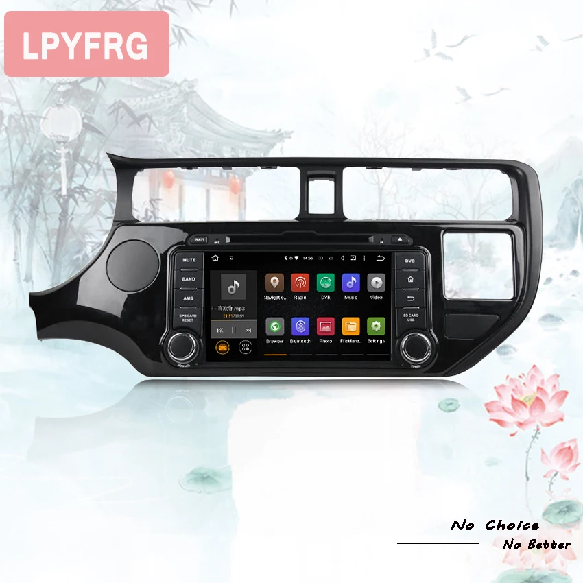 Cheap 2DIN RAM 4GB Android 9.0 Car CD DVD Player GPS Navigation For KIA RIO K3 2012-2014 Satnavi Autostereo Radio Head Unit Multimedia 2