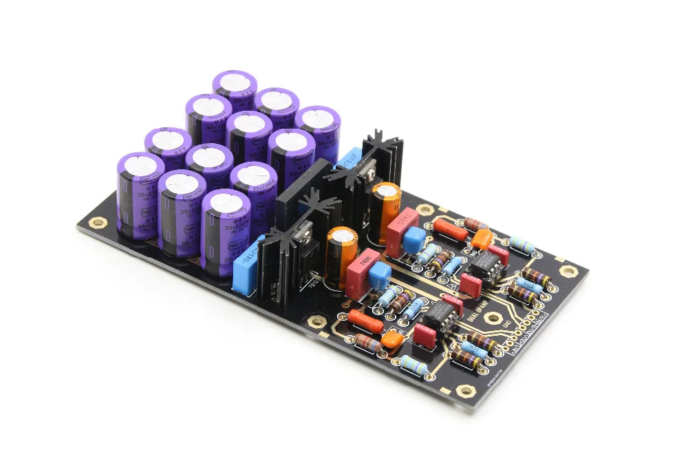 Finished RIAA MM Phono Turntable Preamplifier base on DUAL MM LP amp L3-62