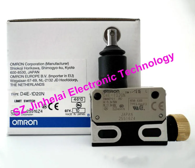 

Authentic original OMRON LIMIT SWITCH D4E-1D20N