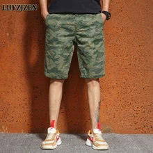 Шорты Для мужчин летний Для Мужчин's армейские Шорты Cargo Для мужчин Повседневное однотонные брюки новая брендовая камуфляжная одежда военная униформа для девочек хлопок F58