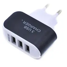 Новое поступление 3-Порты и разъёмы зарядное дорожное usb-устройство АС Зарядное устройство адаптер для телефона вилка стандарта ЕС/США