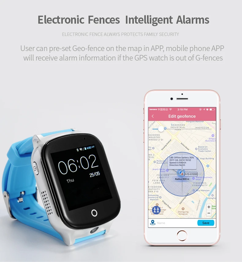 3g Смарт gps трекер часы для пожилых детей наручные часы wifi локатор с камерой голосовое сообщение SOS бесплатное приложение IOS Android телефон A19