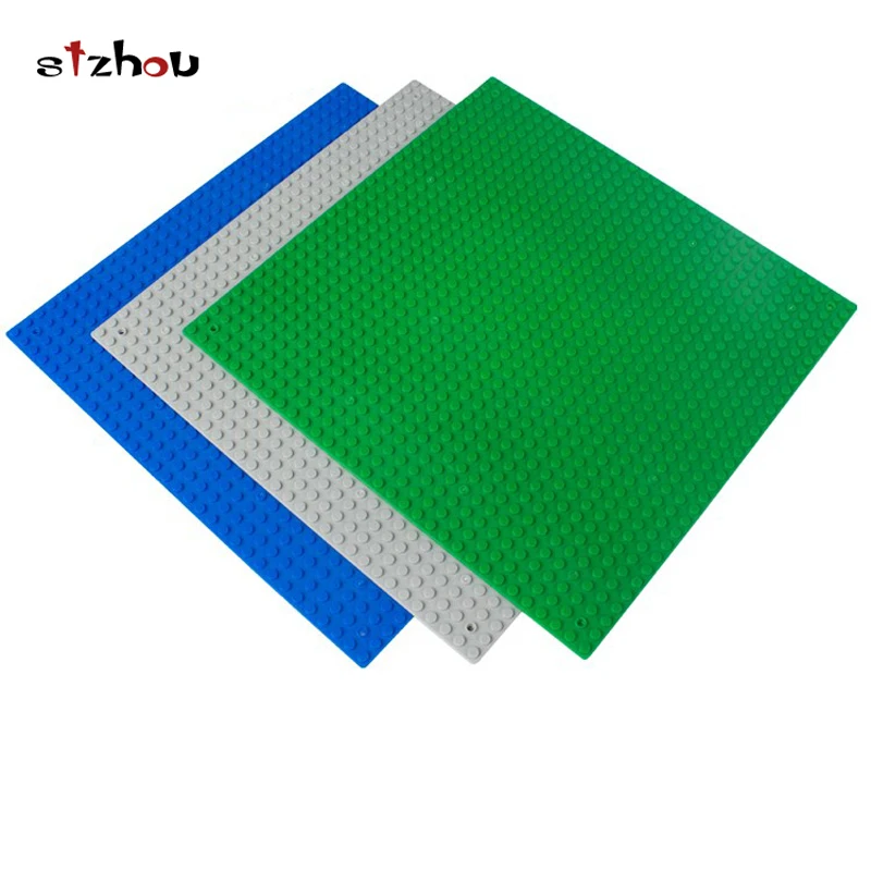 Stzhou 25x25 см 2 шт. Базовая пластина 32x32 точки маленькие кирпичи опорная плита город