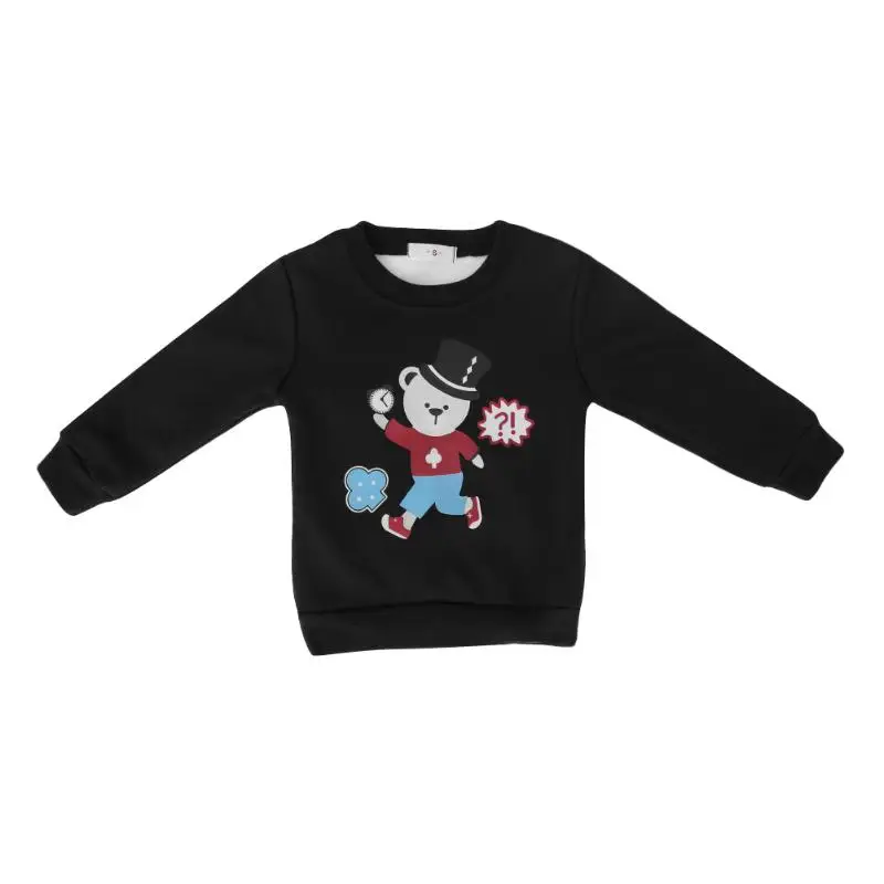 

winter fashion boys girls sport hoodies cartoon warm fleece sweatshirt children clothes baby kids coat jacket clothing Hoodies