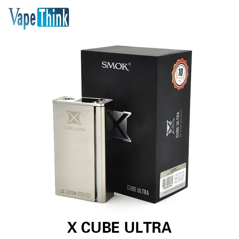 Original Smok XCube Ultra 220W Vaporizer Mod Electronic Cigarette Box Mod Emperature Control XCube Ultra Smok Box Mod Vape