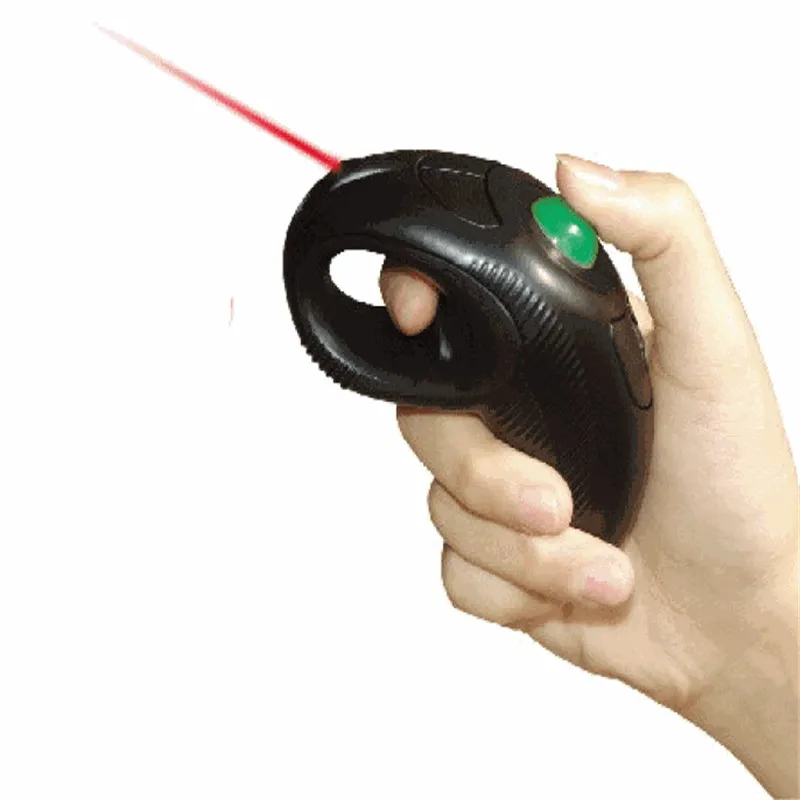 2.4GHz USB handheld wireless mouse pointer using optical trace ball