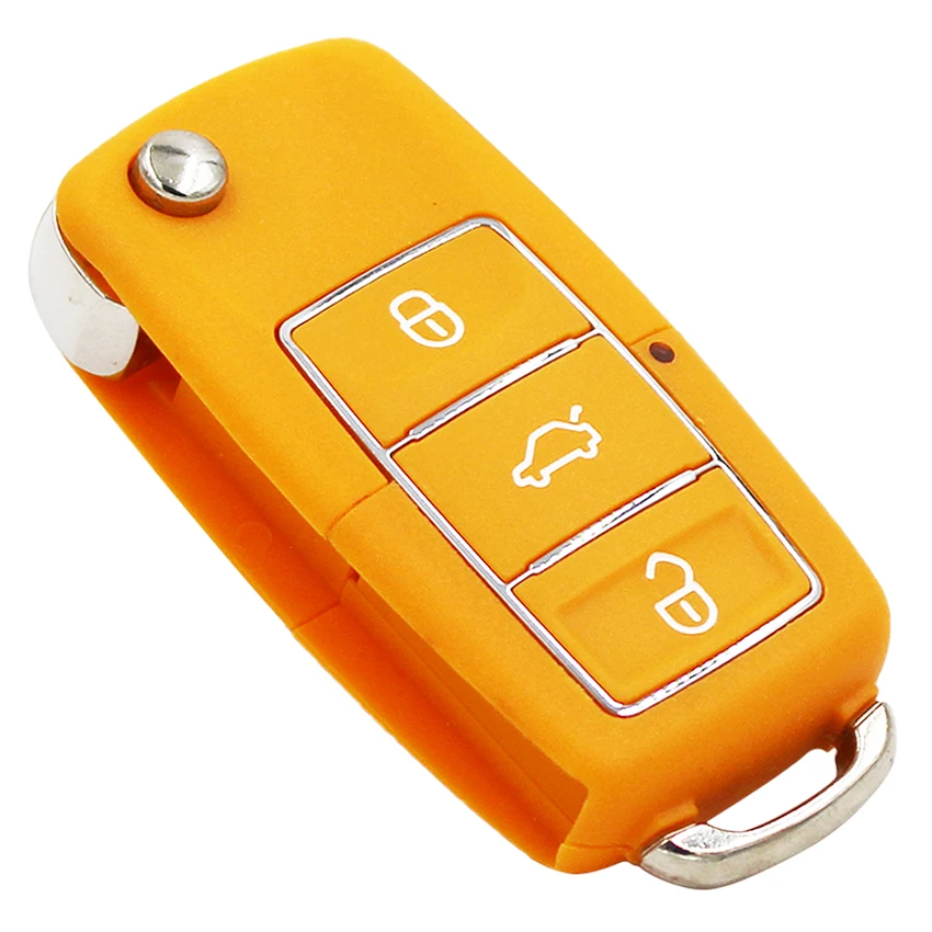 5 шт., KEYDIY 3 кнопки универсальный пульт дистанционного Управление ключ серии B для KD900 KD900+, URG200 B01-3 желтый Цвет Роскошные Стиль