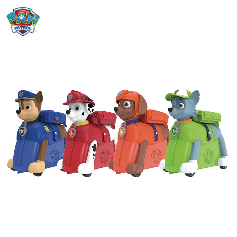 

Paw Patrol Puppy Patrol Dog removable bag Backpack Riding box Action Figures Patrulla Canina Juguetes kids toys Genuine