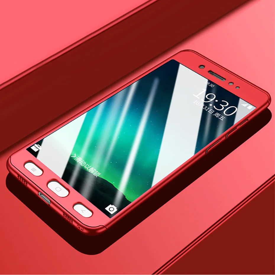 YAMIZOO Case For Xiaomi Redmi Nota 5a Prime Case 360 Hard Luxury Cover Protective Glass For Xiaomi Redmi Note 5a Case 5a On Pro  (7)