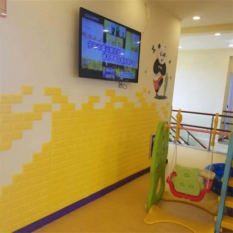 38*70 см DIY 3D Кирпич украшение дома настенные наклейки для гостиной спальни Декор