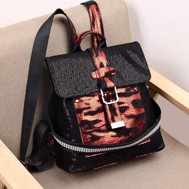 

New Fashion Women Backpack Soft Leather Back Pack Brand Designer Backpacks Women High Quality Small Backpack Travel Bag
