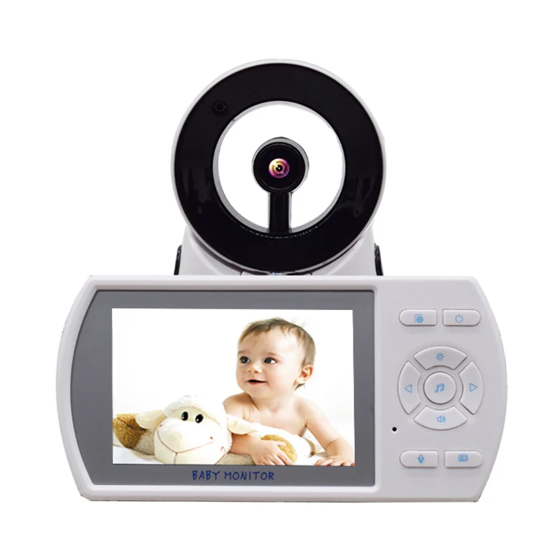 3.5 Pollici Girevole Senza Fili Infantile Monitor in Tempo Reale per La Cura Del Bambino Monitor di