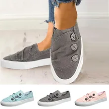 Женские Модные в горошек; пляжные туфли на плоской подошве летние Повседневное в ковбойском стиле тканевые однотонные ботинки ботильоны Для женщин