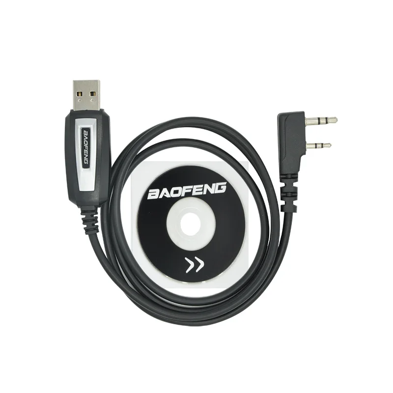 Двухстороннее радио Baofeng UV5R двухдиапазонное Ham рация CB с USB программатором и