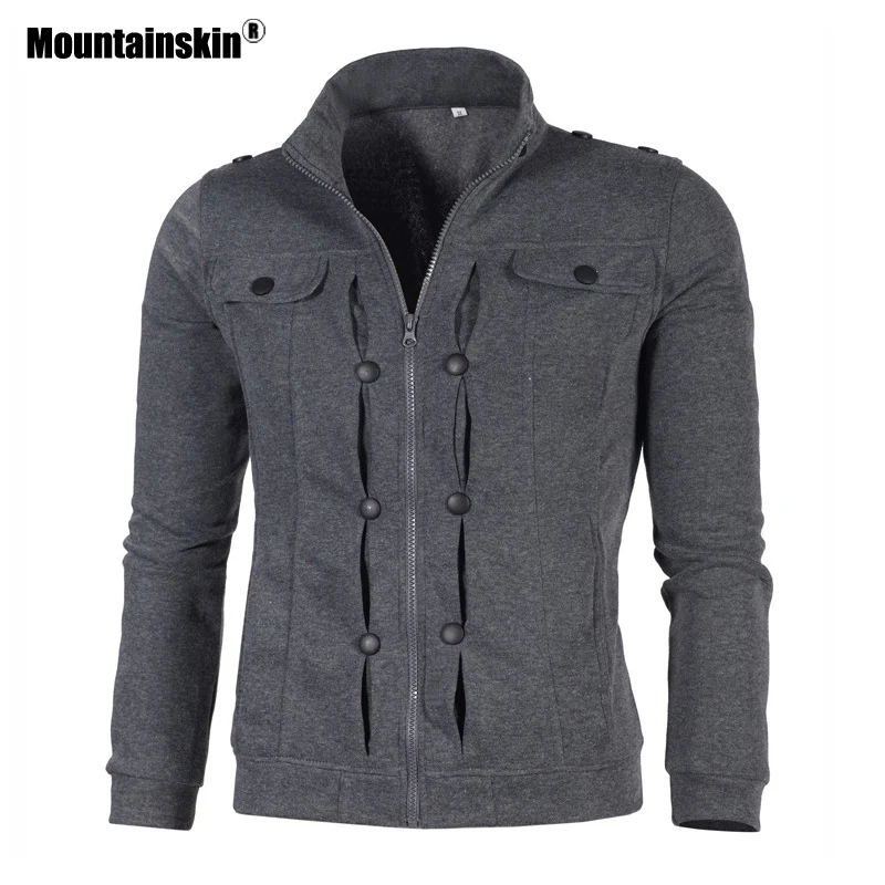 

Mountainskin Spring Autumn Mens Cardigan Jacket Fashion Sweatshirt Casual Hoodies Male Tracksuits Men Brand Clothing SA638