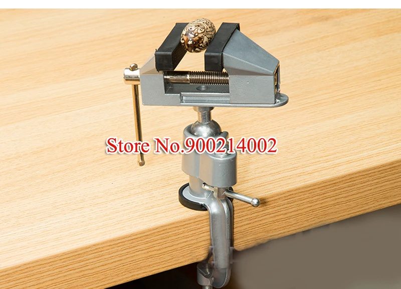 

Electric Rotatable Drill Stand Holder Bench Vice Dremel Grinder Power Tool Accessory Clip-on Clamp Vise Swivel Bench Screw Tool