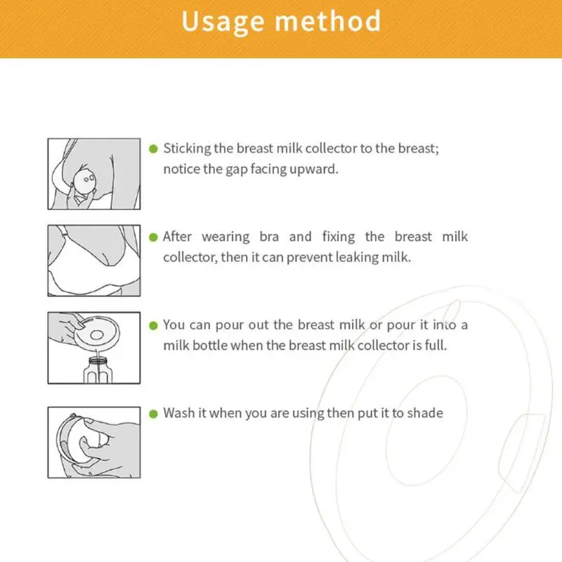 2 шт многоразовый портативный коллектор для грудного вскармливания, контейнер для всасывания сосков, крышка для сбора, детское кормление грудью, коллектор для молока, Pos