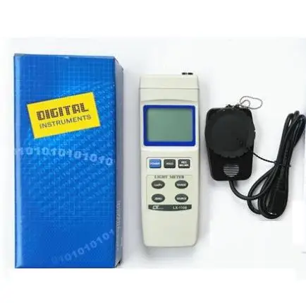

LX-1102 Digital Light Meter Lux Luminometer Illumination Design 400000 Lux, 5 Ranges