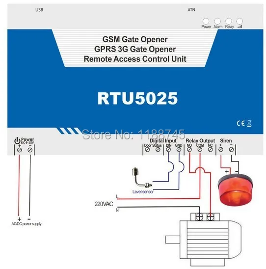 Новое обновление RTU5025 GSM ворот приводы дверей мобильный переключатель дистанционного управления Переключатель ВКЛ/ВЫКЛ по мобильному