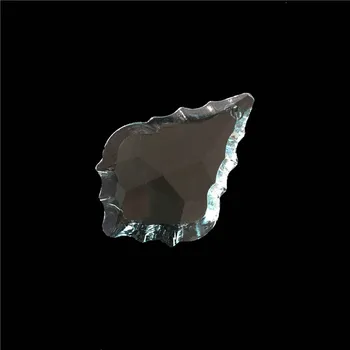 

Light Aquamarine 50pcs 38mm Glass Maple Leaf Shape Pendants Chandelier Parts Crystal Lighting Prisms Decoration In Bulk