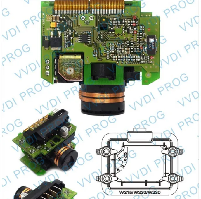Xhorse PRO EZS для BENZ EZS/EIS адаптеры для программное устройство VVDI 10 шт./компл