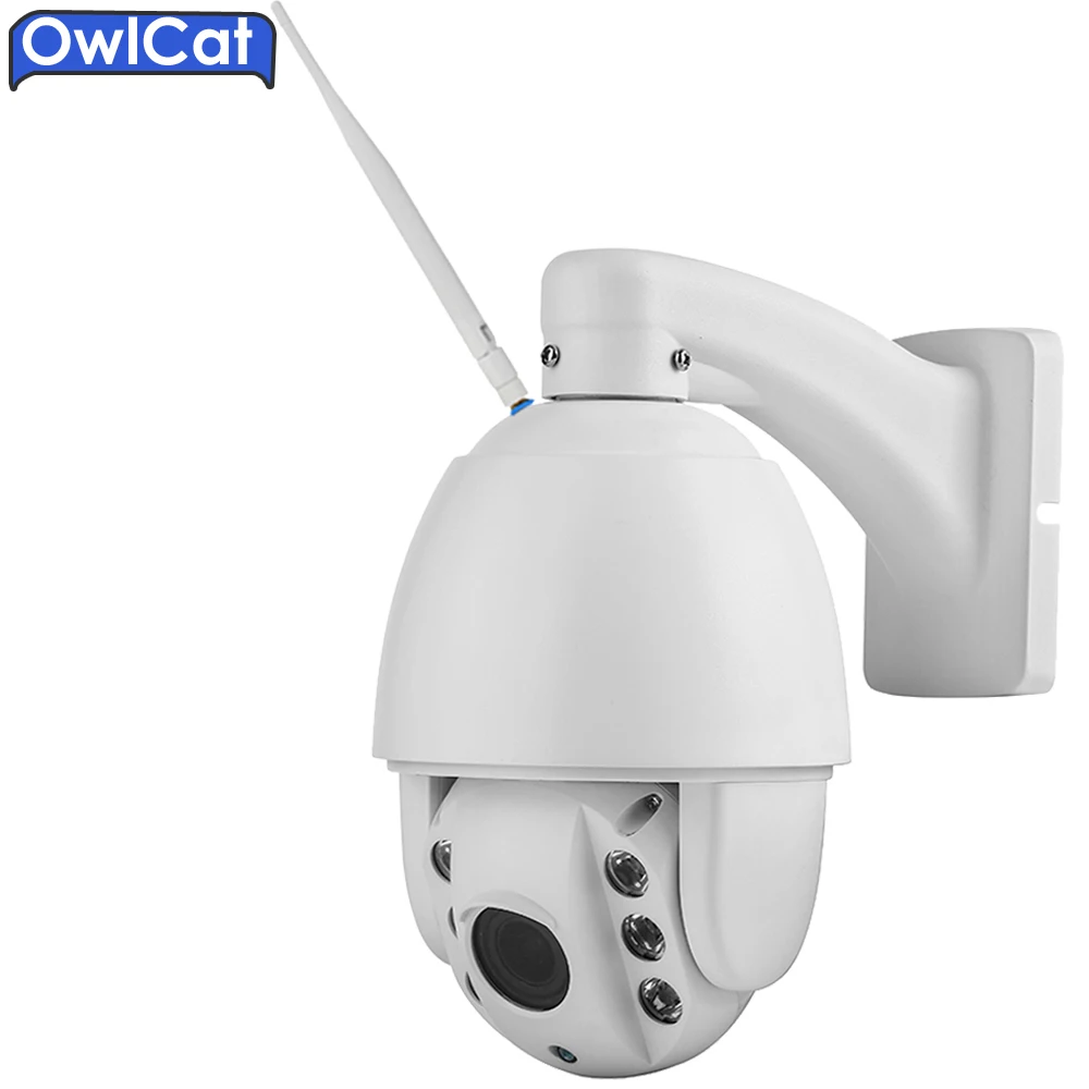 Owlcat Full HD 1080 P купольная ip камера Камера открытый Беспроводной Wi Fi onvif2.0 SD auido PTZ