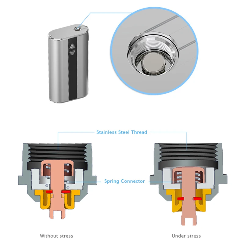 Eleaf iStick 50 Вт стартовый бокс мод с 4400 мАч для Kanger Subtank Mini MELO III Серебристый|eleaf istick|eleaf