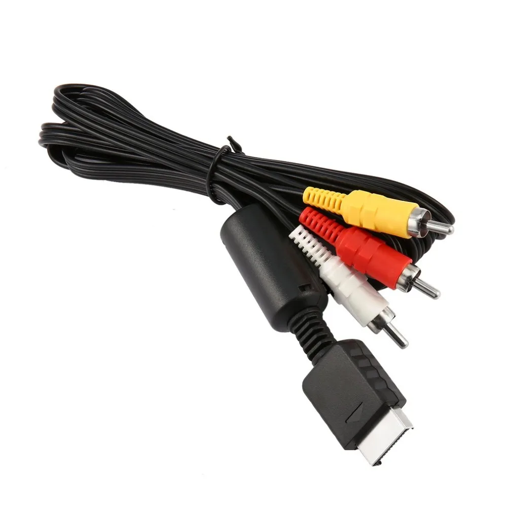 

ONLENY AV Cable for Sega NEW RCA Audio Video Composite TV Console 1.8M Digital Cables Male to Male RCA Connectors Normal PS2