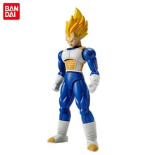 "Dragon Ball Z" Оригинальные BANDAI рисунок талии Стандартный сборки фигурку-super Saiyan vegeta Пластик модель