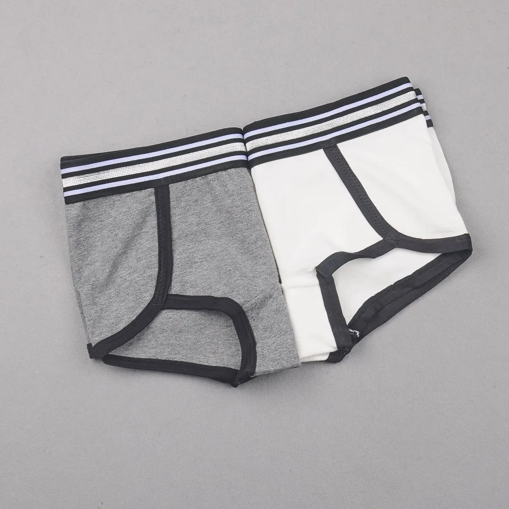 Women Pure Cotton Safety Underwear Stripes Bikini Pants Plus Size Boy Shorts Boxer Femme Briefs Panties Tanga Bragas Knickers XXL (13)