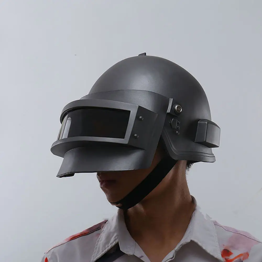  Playerunknown'S Battlegrounds Pubg Level 3 Helmet Mask Fancy Ball Party Cap Prop