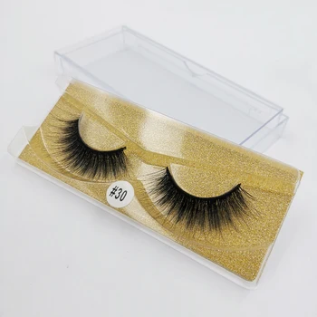 

SHIDISHANGPIN 10 boxes mink eyelashes 10 pairs thick 3d false eyelashes fluffy Mink false lashes faux cils bulk lashes W30G