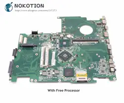 NOKOTION для acer aspire 8935 8935 г Материнская плата ноутбука с графикой Слот Бесплатная Процессор MBPDB06002 DA0ZY8MB6D0 основная плата