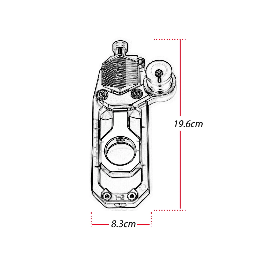 For HP4 2012- S1000R S1000RR 2010- CNC Chain Tensioner Catena Adjuster with Spool Aluminium Alloy