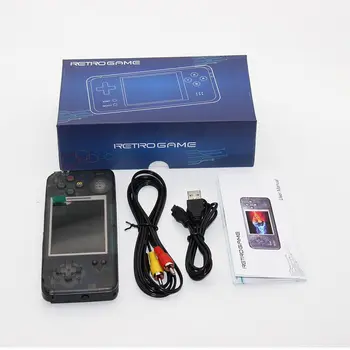 

16GB RS-97 RETRO Handheld Game Console Portable Mini Video Gaming Players MP4 MP5 Playback Built-in 3000 Childhood Games Gifts1