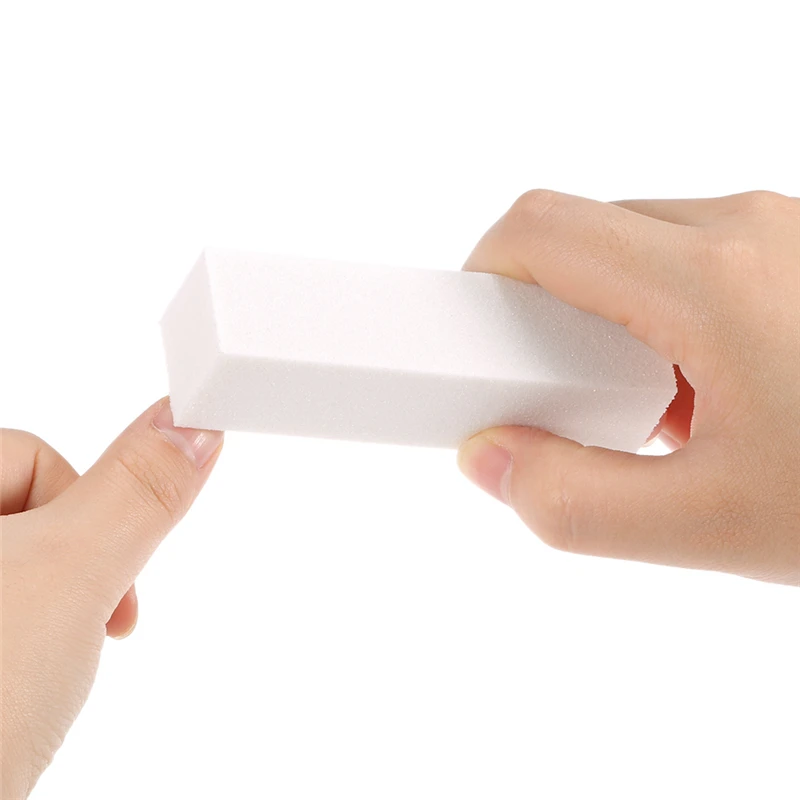 

10 Pcs/lot Nail Art Buffing File Block Pedicure Manicure Buffing Sanding Polish White Nail File Nail Art Tips Polish Nail Tools
