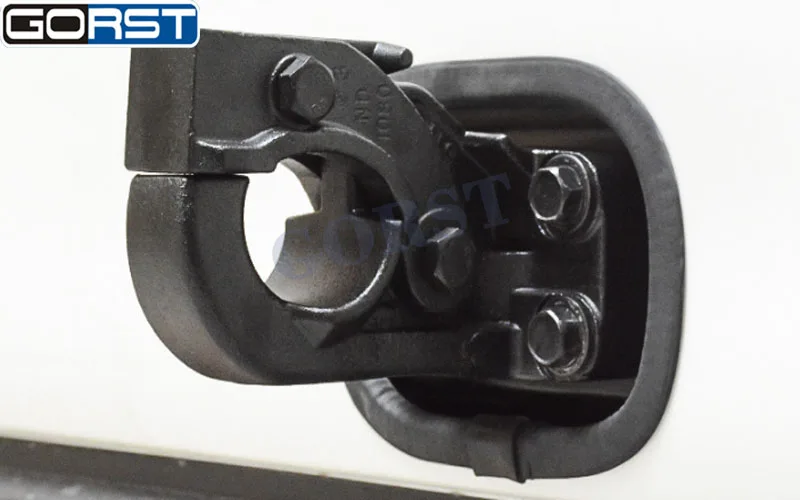 Auto front and rear bar car styling modified trailer hook cast steel for Nissan Patrol Y6 2010 - 2017-5