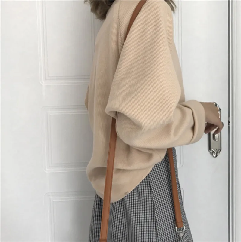 Ccibuy11 Turtleneck Knitted Jumpers for women Women Sweater Casual Loose Long Batwing Sleeve Crocheted Pullovers Streetwear 8 Ccibuy11 Turtleneck Knitted Jumpers for women Women Sweater Casual Loose Long Batwing Sleeve Crocheted Pullovers Streetwear 8