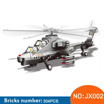 

Wange NEW JX002 model building kits city plane 1040 3D blocks Educational model & building toys hobbies for children