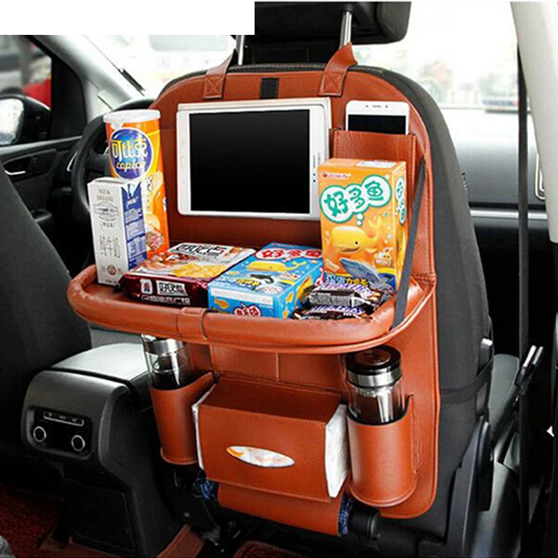 Universal Car Trunk Organizer Rear Back Seat Storage Bag Holder Pocket J8O0