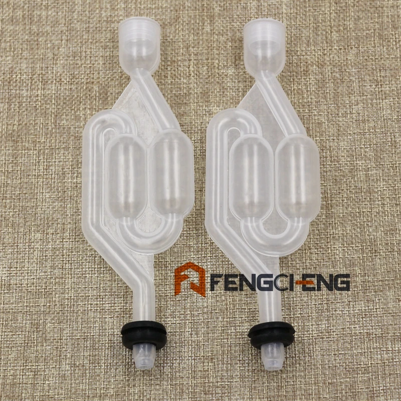 Buy 2 sets Twin Bubble Airlock S Type Airlock One way