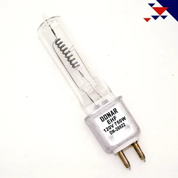 

DONAR DN-26922 120V 750/EHF 120V750W G9.5 O-64727 quartz halogen light bulb Altman Lowel stage studio lamp TNT EMS Free Shipping
