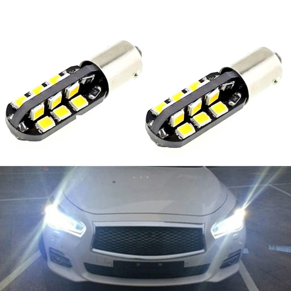2 шт./лот Canbus ba9s светодиодный 27smd 2835 Светодиодный автомобильный свет лампы t4w 2835smd