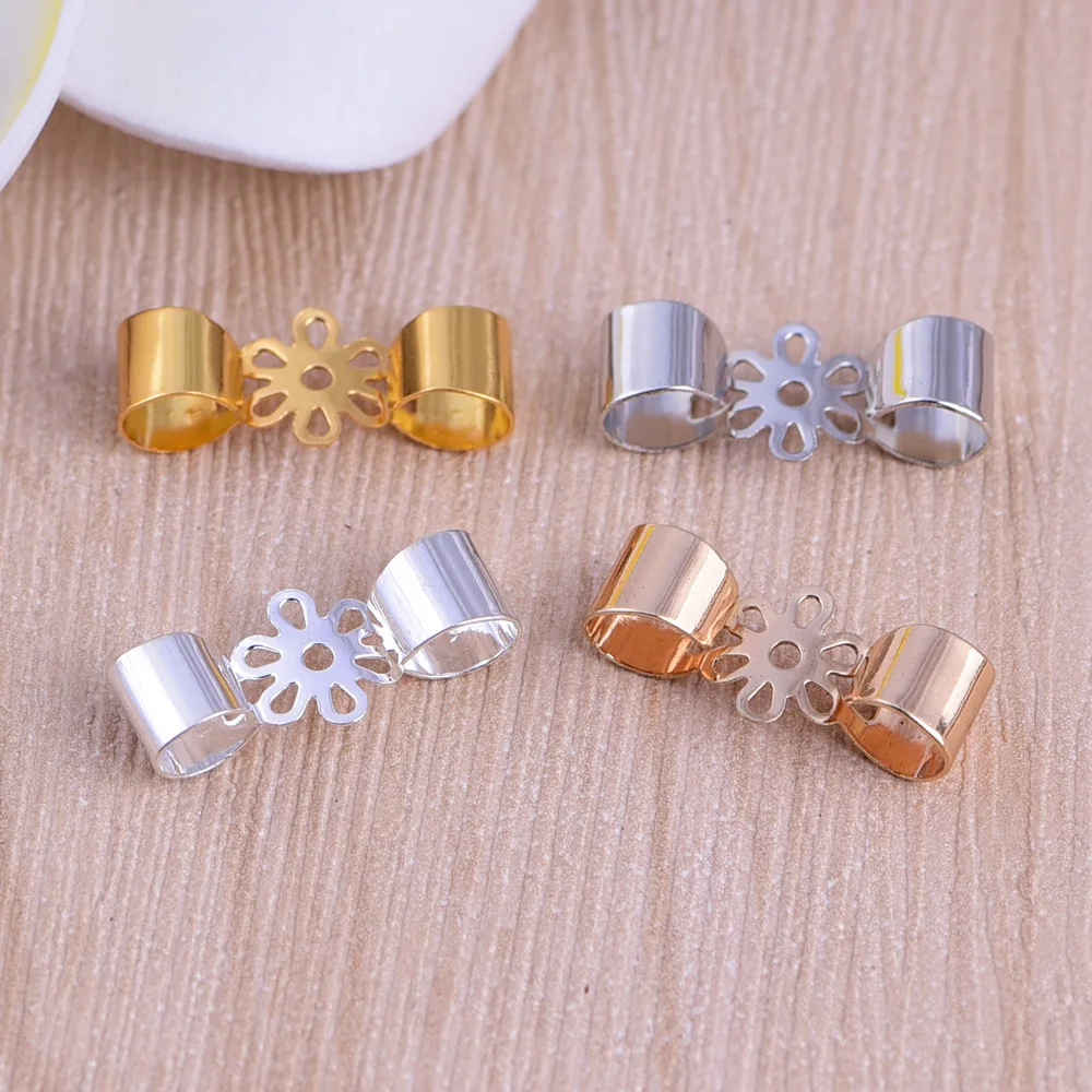 19mm*8mm Fashion Style Metal Copper Bowknot Connectors For Jewelry