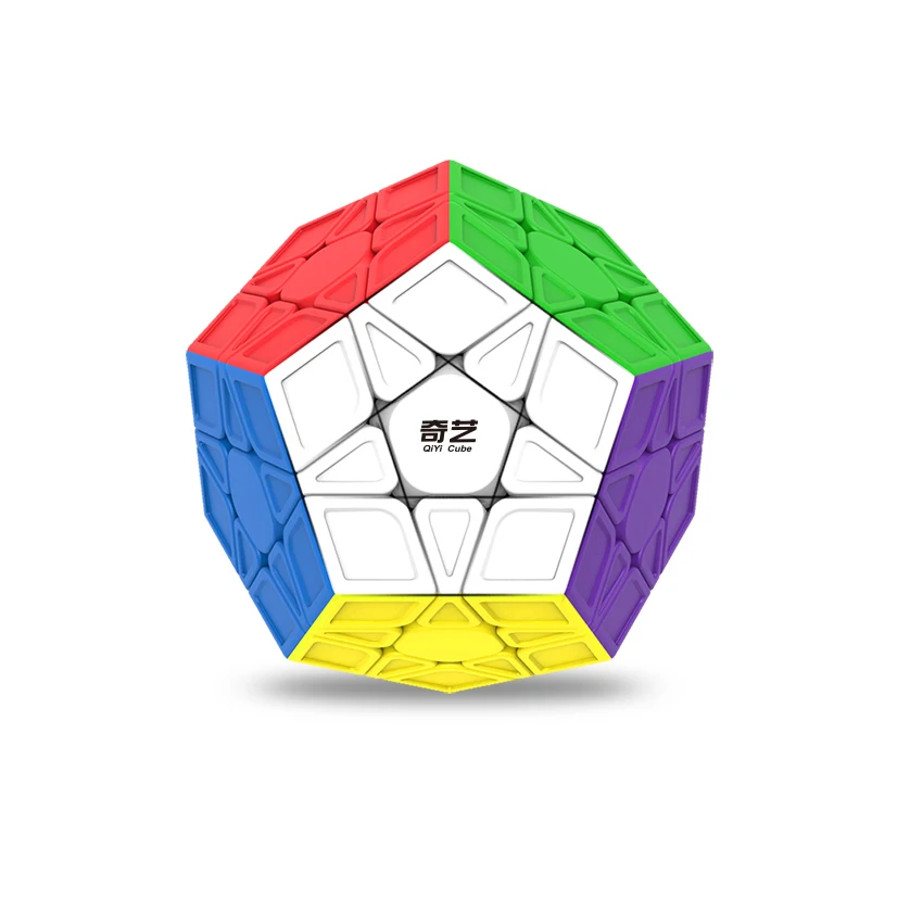 D-FantiX Qiyi QiHeng куб додекаэдра скоростной куб 3x3 Dodecahedron головоломка игрушка белый
